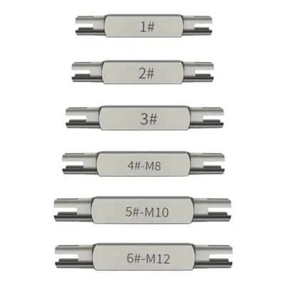 () Double-end Screw Tap Extractor Multi-size Broken Head Tap Remover