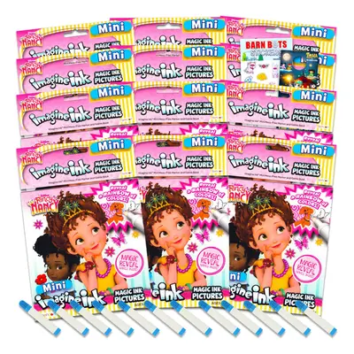 Disney Fancy Nancy Imagine Ink Coloring Book Set for Kids - Pack No