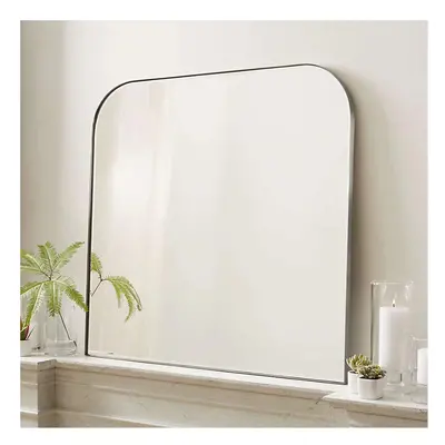 (84*74cm) Modern Black Rectangle Frame Wall Mirror