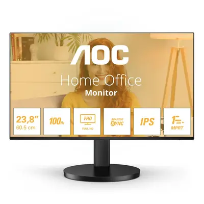 AOC 24B3HA2 computer monitor 60.5 cm (23.8") x pixels Full HD LED Black