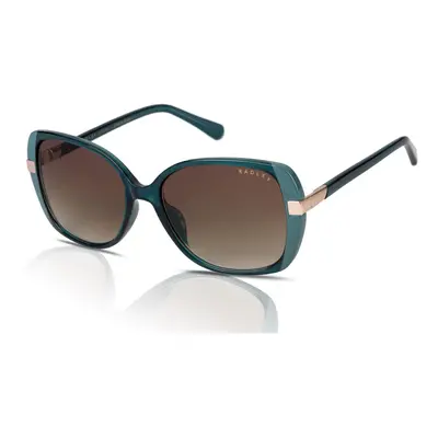 Radley Women's Sunglasses Morwenna Gloss Crystal Green/Brown Gradient