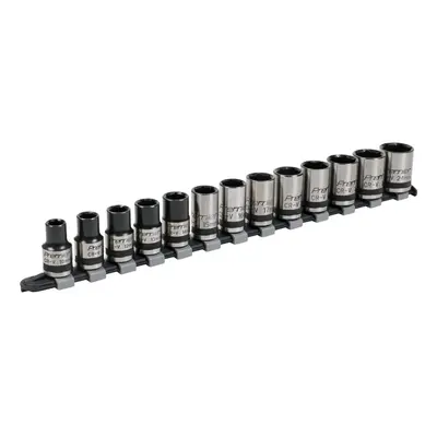 Sealey Premier Black Lock-On™ Socket Set 1/2"Sq Drive 13pc AK2742B