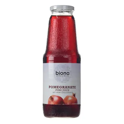 Biona Organic Pomegranate Pure Juice Litre (Pack of 6)