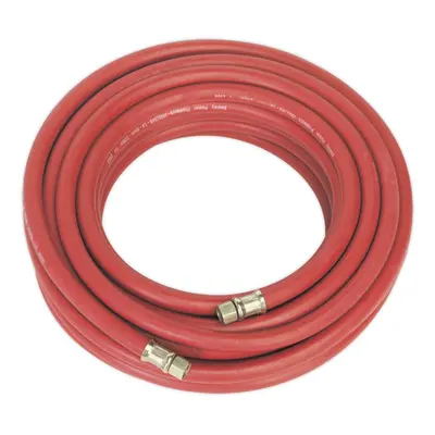 Sealey Air Hose with 1/4"BSP Unions 15m x 8mm AHC15