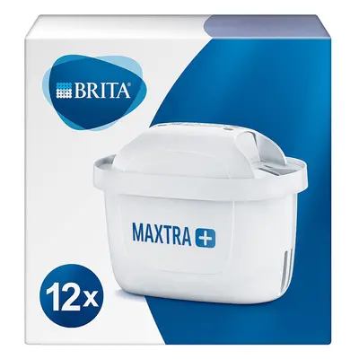 (Pack of 12) BRITA MAXTRA + Replacement Water Filter Cartridges , Compatible with all BRITA Jugs