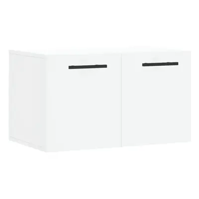 (white, x 36.5 x cm) vidaXL Wall Cabinet Wall Storage Display Cabinet Grey Sonoma Engineered Woo