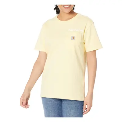 Carhartt womens Short-sleeve T-shirt Loose Fit Heavyweight Short Sleev