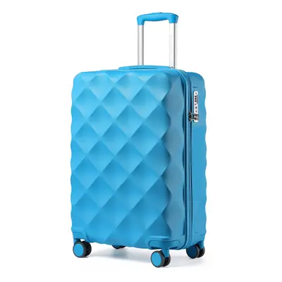 (Robin's Egg Blue, Inch) to Pcs ABS Hard Shell Travel Suitcase with TSA Lock