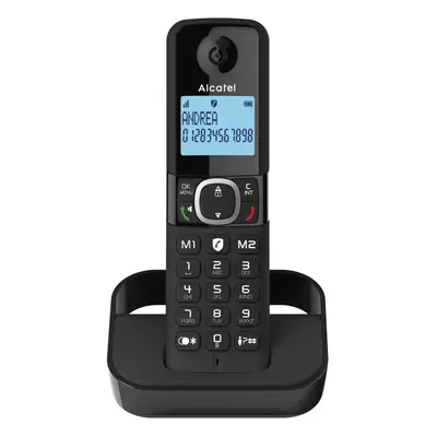 Alcatel F860 full featured Cordless Phone, Black