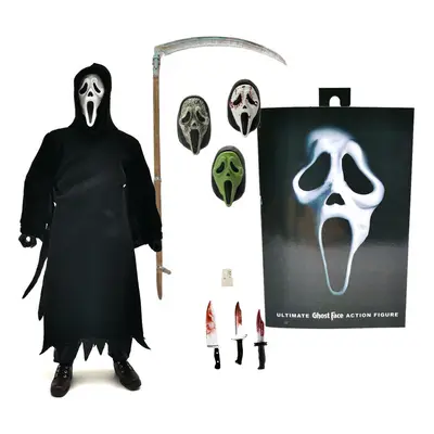 7 in NECA Premium Scream Action Figure Ghostface Ghost Face Ultimate Model Toys