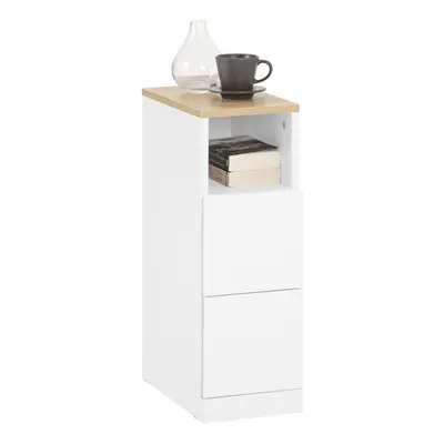 SoBuy FBT149-WN Bedside Table Nightstand Sofa Side Table End Table