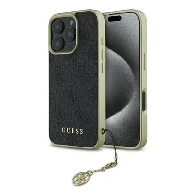 Guess 4G Charms Collection Case for iPhone Pro 6.3" Black - GUHCP16LGF4GGR