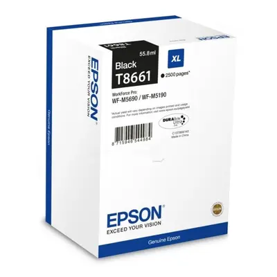 Epson C13T866140 (T8661) Ink cartridge black, 2.5K pages, 56ml