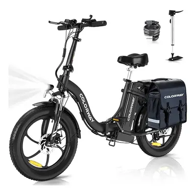 COLORWAY Electric Bike BK6S,Folding E-Bike,36V15Ah Battrey,250W