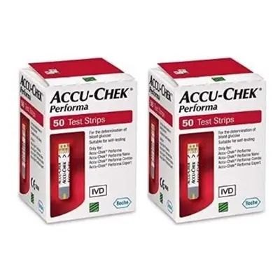 ACCU-CHEK Pack Of Performa Blood Glucose Test Strips