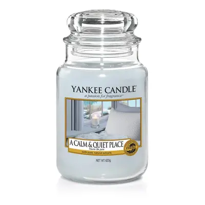 Yankee Candle A Calm and Quiet Place Jar, Grey, 10.7 x 10.7 x 16.8 cm