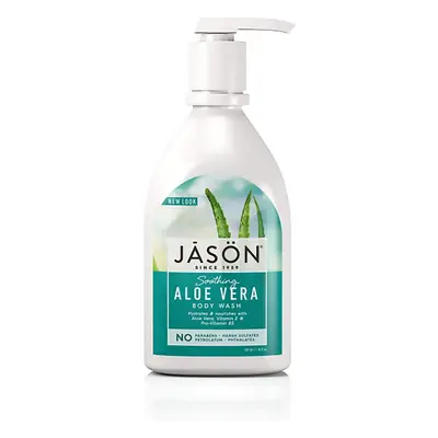 Jason Natural Products Aloe Vera Satin Shower Body Wash ml (packaging may vary)