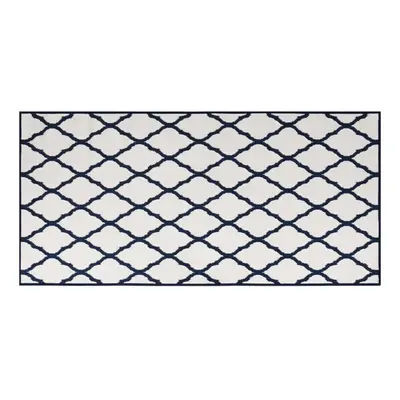 (navy, x cm) vidaXL Outdoor Rug Floor Carpet Door Mat Washable Floor Rug Reversible Design