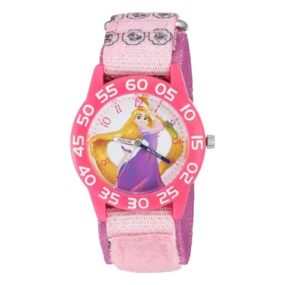 Disney Girl's 'Rapunzel' Quartz Plastic and Nylon Watch Color:Purple