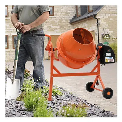 (63L) Electric Mobile Cement Mixer Drum For Concrete Plaster Grouting Machine