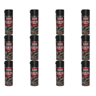 Soudal SP400 Silicone Spray 400ml (119704) (Pack of 12)