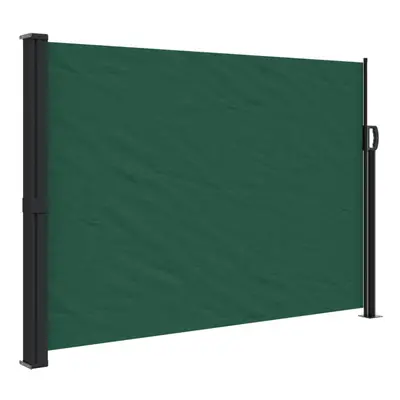 (dark green, x cm) vidaXL Retractable Side Awning Outdoor Privacy Screen Balcony Sunshade Shelte