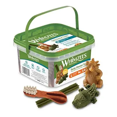 WHIMZEES By Wellness Variety Box, Mixed Shapes, Natural and Grain-Free Dog Chews, Dog Dental Sti