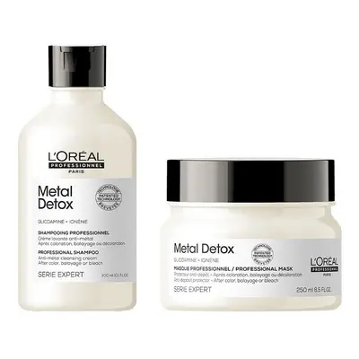 L'Oreal Serie Expert Metal Detox - Shampoo 300ml - Mask 250ml