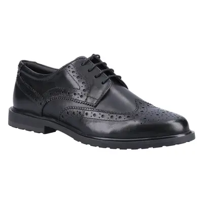 (All Black, UK 5) Hush Puppies Verity Brogue Womens Ladies Lace Up Brogues Shoes