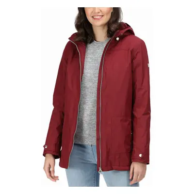 (8, Claret) Regatta Womens Bergonia II Outdoor Warm Winter Waterproof Hooded Jacket Coat