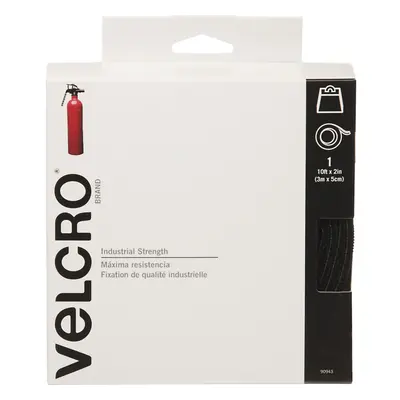 VELCRO(R) Brand Industrial Strength Tape 2"X10'-Black