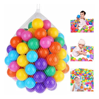 100pcs Soft Plastic Ocean Ball 7cm Quality Secure Baby Kid Pit Toy Swim Colorful Toys