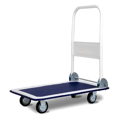 Folding Push Cart Hand Truck Rolling Platform Cart Dolly Moving 150KG