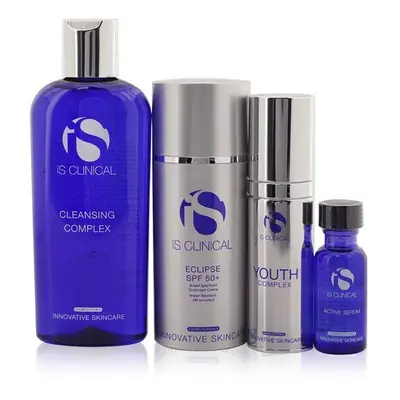 IS Clinical Pure Renewal Collection: Cleansing Compelx 180ml + Active Serum 15ml + Youth Complex