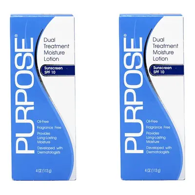 PURPOSE Dual Treatment Moisturizer SPF 4 oz (Pack of 2)