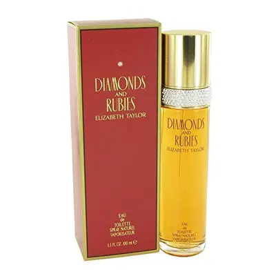 DIAMONDS & RUBIES by Elizabeth Taylor Eau De Toilette Spray 3.4 oz