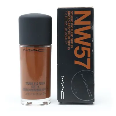 (NW57) Mac Studio Fix Fluid Foundation Spf 1oz/30ml New With Box