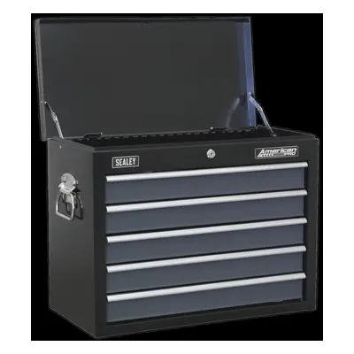 Topchest Drawer with Ball-Bearing Slides - Black/Grey