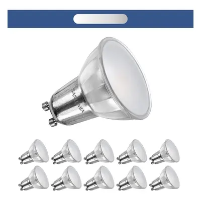 10 X Sanlumia 7W Dimmable Gu10 Super Bright 520LM LED Recessed Lighting Spotlight 75W Halogen Eq