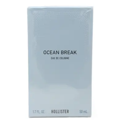 Ocean Break by Hollister Eau De Cologne 1.7oz/50ml Spray New With Box