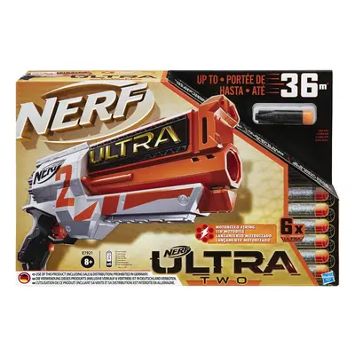 Nerf Ultra Two Motorised Dart Blaster With Cylinder Reload and Darts For Ages 8+