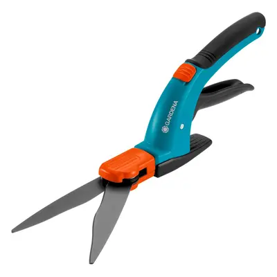 Comfort Grass Shears, rotatably: Lawn Trimmer rotatable Cutting ambidextrous, Serrated for Preci