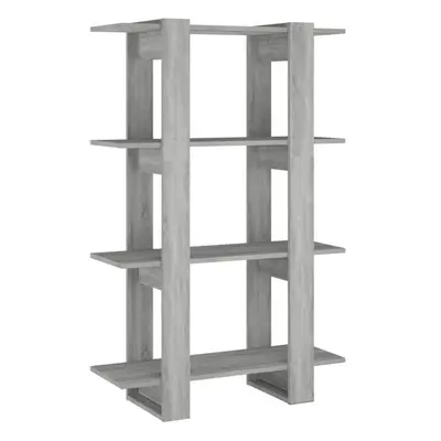 (grey sonoma) vidaXL Book Cabinet/Room Divider Bookcase Cabinet Book Shelf Multi Colours