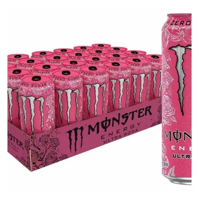 (Monster Rosa PACK) Wholesale Drinks, Bulk Cases of Soft Drinks, Monster, Fanta, Coke, Pepsi and