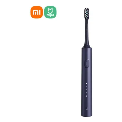 (blue) Xiaomi Mijia Sonic Electric Toothbrush T302 Ipx8 Waterproof Wireless Charging Brush Head 