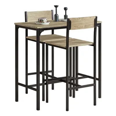 SoBuyÂ® OGT03, Bar Table and Stools, Kitchen Breakfast Bar Set Dining Set