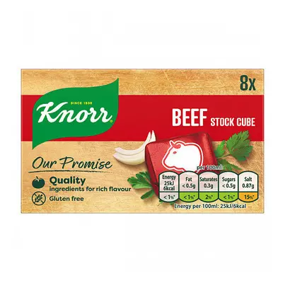 Knorr Stock cubes Beef 80g ( pack of )