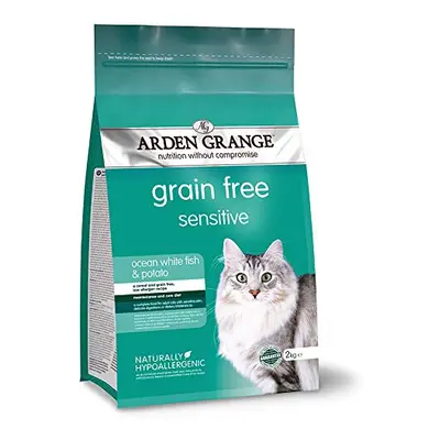 Arden Grange Adult Dry Cat Food Sensitive, Fish, Kg