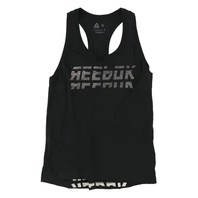 Reebok Workout Ready Graphic Tank Black Small