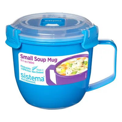 Sistema Microwave Soup Mug to Go-565 ml, Assorted Colours